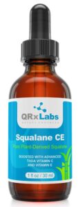 pure plant-based squalane oil boosted with most advanced & stable vitamin c - organic ecocert / usda certified squalane derived from sugarcane - best moisturizer for face, body & skin - 1 oz / 30 ml