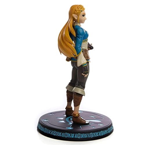 First 4 Figures 10 Inch The Legend of Zelda Breath of The Wild Zelda PVC Collectible Replica Statue Figurine Toy