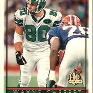 1996 Topps #30 Wayne Chrebet NFL Football Trading Card