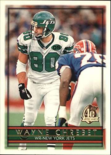 1996 Topps #30 Wayne Chrebet NFL Football Trading Card