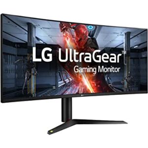 LG 38GL950G-B 38 Inch QHD Ultra Wide 1440p UltraGear Nano IPS 1ms Curved Gaming Monitor with 144HZ Refresh Rate and NVIDIA G-SYNC, Black