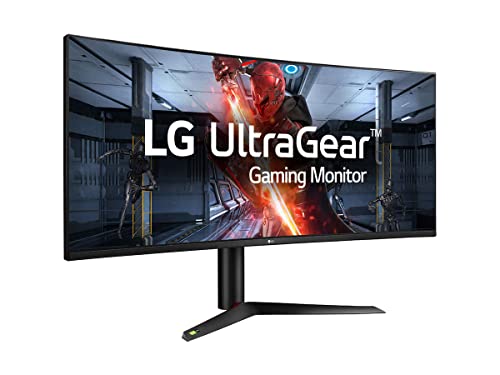 LG 38GL950G-B 38 Inch QHD Ultra Wide 1440p UltraGear Nano IPS 1ms Curved Gaming Monitor with 144HZ Refresh Rate and NVIDIA G-SYNC, Black