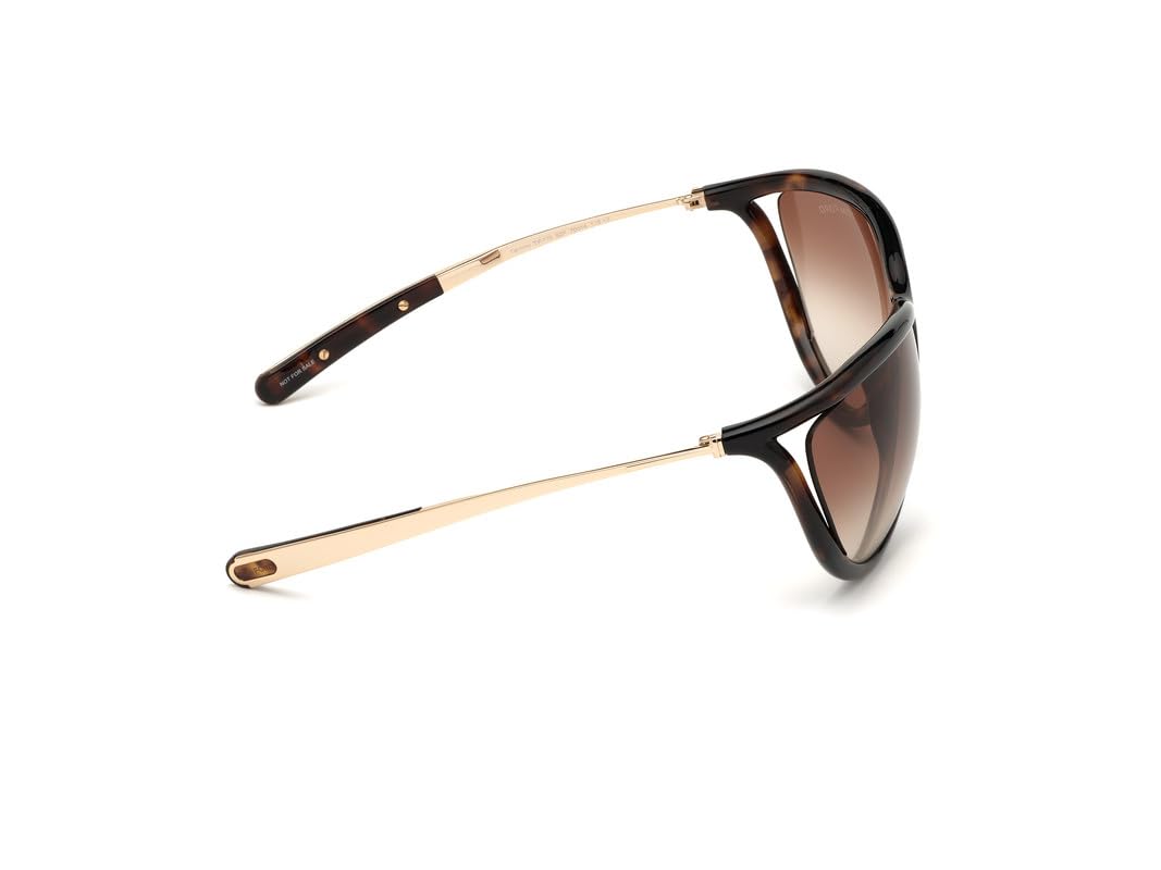 Tom Ford sunglasses Tammy (FT-0770-S 52F) Dark Havana - Rose gold - Brown Gradient lenses