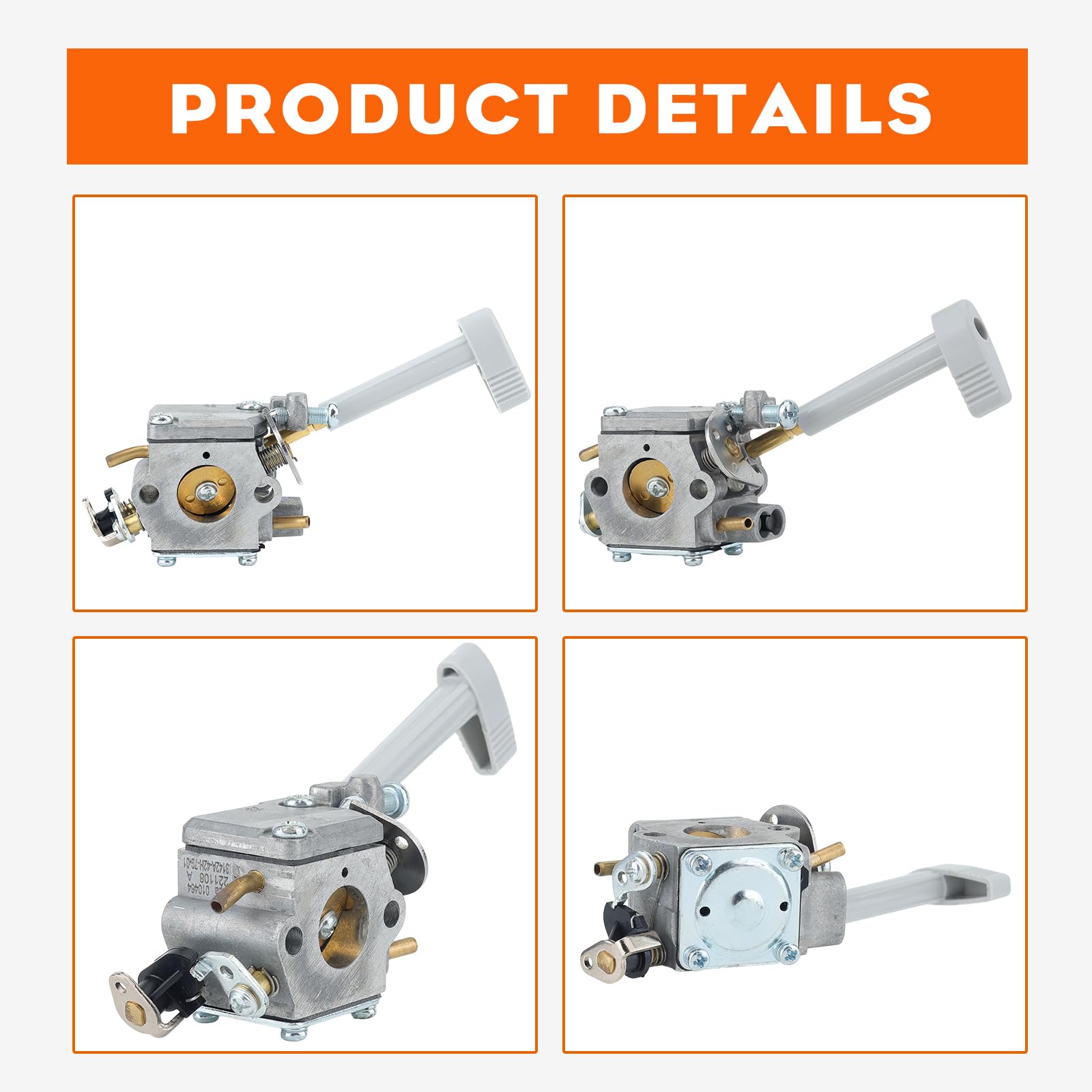 Hipa RY08420 Carburetor for Ryobi BP42 RY08420A RY42BPEMC RY42WB Backpack Leaf Blower 308054093 900777005 308054079 Carb