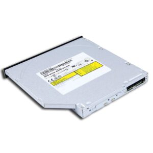 New Laptop Internal DVD CD Player 12.7mm SATA Tray-Loading Optical Drive, for Dell HP Lenovo Acer Asus Sony Vaio Samsung Toshiba Computer PC, Dual Layer DVDR DVD+-RW DL Burner Replacement Parts