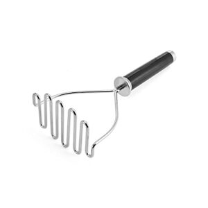 KitchenAid Gourmet Stainless Steel Wire Masher, 10.24-Inch, Black