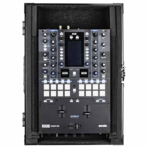 ODYSSEY FR12MIXBKBLUXD Universal 12" Format Extra Deep Black On Blue DJ Mixer Case