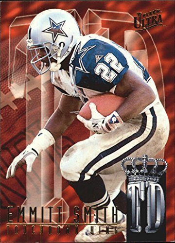 1995 Ultra Touchdown Kings #8 Emmitt Smith NFL Football Trading Card