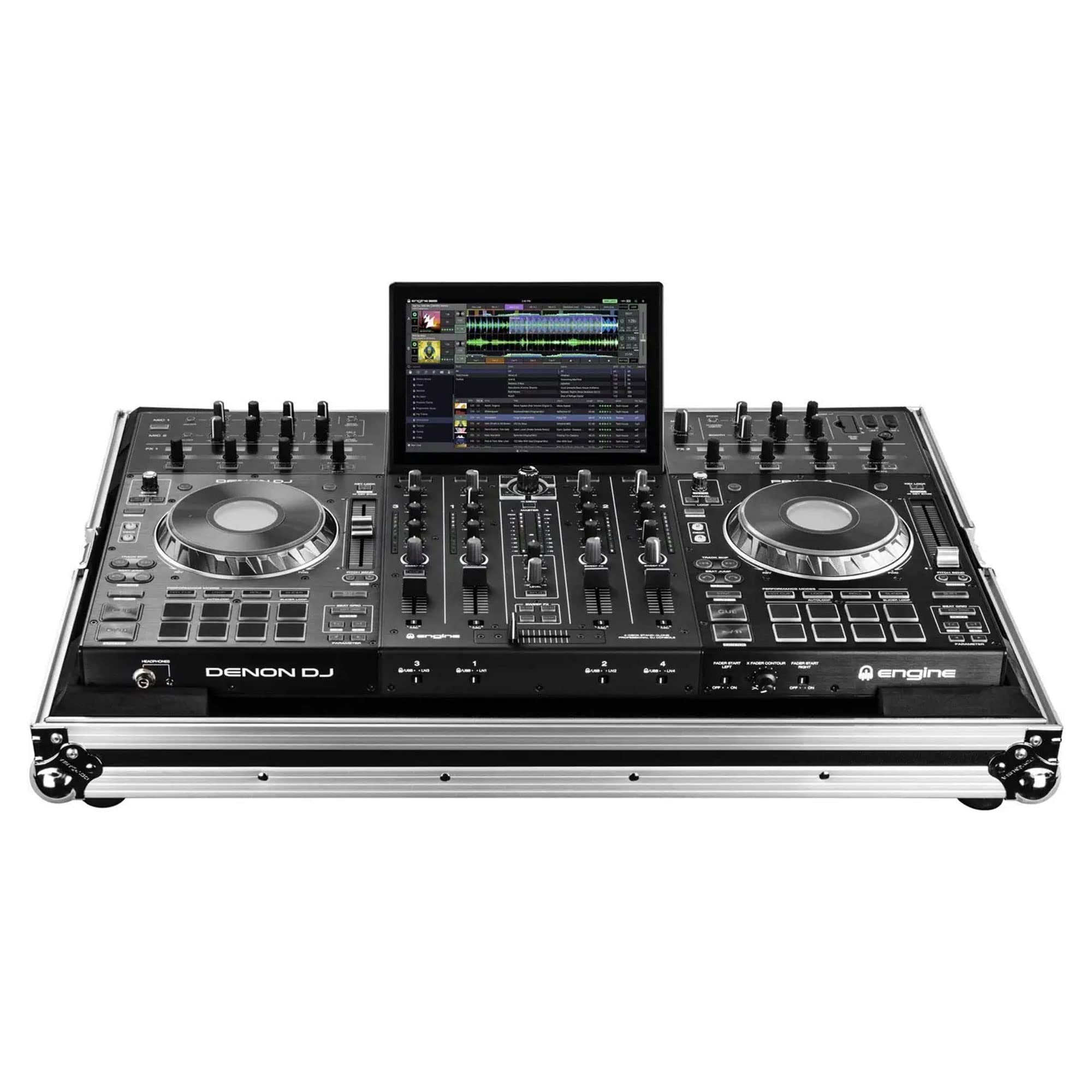 ODYSSEY FZDNPRIME4 Denon Prime 4 Low Profile Flight Case