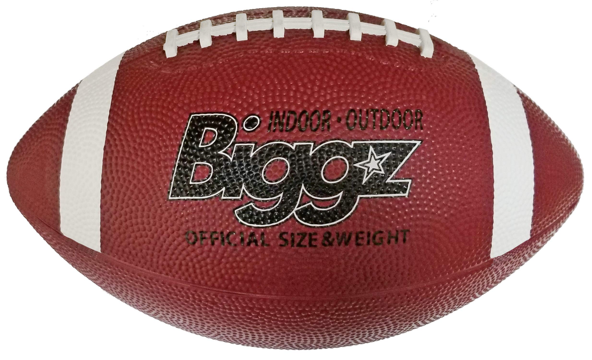 Biggz (Pack of 12) Premium Rubber Official Size Footballs