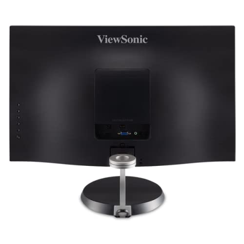 ViewSonic VX2485-MHU 24 Inch 1080p IPS Monitor with USB C 3.2 and FreeSync for Home and Office,Black