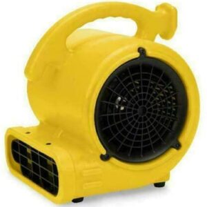 Soleaire Super Fan Home Personal Portable High Velocity Air Mover Floor Fan, Yellow