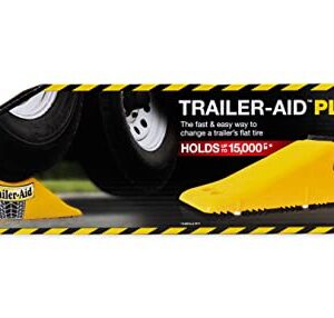 Trailer Aid 21002 Plus | Features a 5.5-Inch Lift & Crafted of Heavy-Duty Lightweight Polymer | Great for RVs, Campers, Travel Trailers, and More