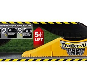 Trailer Aid 21002 Plus | Features a 5.5-Inch Lift & Crafted of Heavy-Duty Lightweight Polymer | Great for RVs, Campers, Travel Trailers, and More