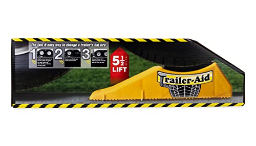 Trailer Aid 21002 Plus | Features a 5.5-Inch Lift & Crafted of Heavy-Duty Lightweight Polymer | Great for RVs, Campers, Travel Trailers, and More