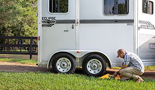 Trailer Aid 21002 Plus | Features a 5.5-Inch Lift & Crafted of Heavy-Duty Lightweight Polymer | Great for RVs, Campers, Travel Trailers, and More