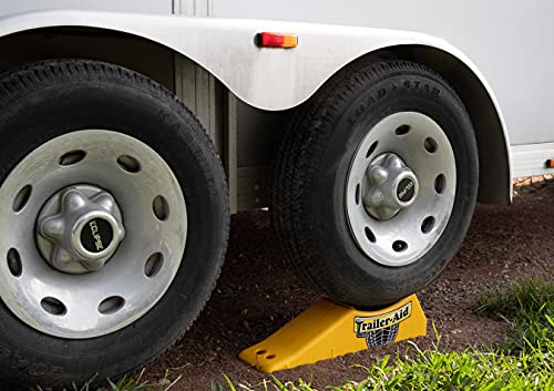 Trailer Aid 21002 Plus | Features a 5.5-Inch Lift & Crafted of Heavy-Duty Lightweight Polymer | Great for RVs, Campers, Travel Trailers, and More