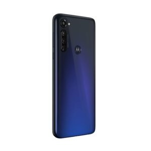 Motorola Moto G8 Play (32GB, 2GB RAM) 6.2" HD+ Display, Dual SIM GSM Unlocked (AT&T/T-Mobile/Metro) - XT2015-2 - International Version (Raspberry, 32GB + 64GB SD + Case Bundle)