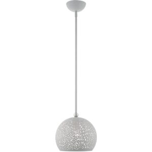 Livex Lighting 49181-80 1 Light Nordic Gray Pendant