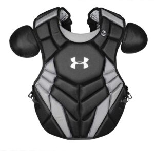 under armour uacpcc4-jrpbk ua pro4 / chest protector/junior/ages 9-12/13.5" meets nocsae chest protector standard (nd200) bk