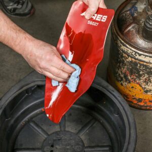 ARES 56027 - Universal Flexible Oil Funnel - Spill-Free Oil Filling - Easy to Use 1-Person Design - Fits Multiple Applications