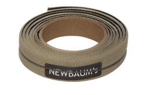 newbaum's cushioned cotton cloth handlebar tape– khaki. made in usa (7 ft. roll of 1.25” wide wrap) classic look and feel of cotton, but with neoprene padding for modern comfort