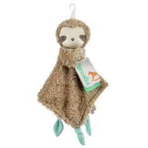 ingenuity loni the sloth lovey premium security blanket, soft plush toy for babies, 14 inches
