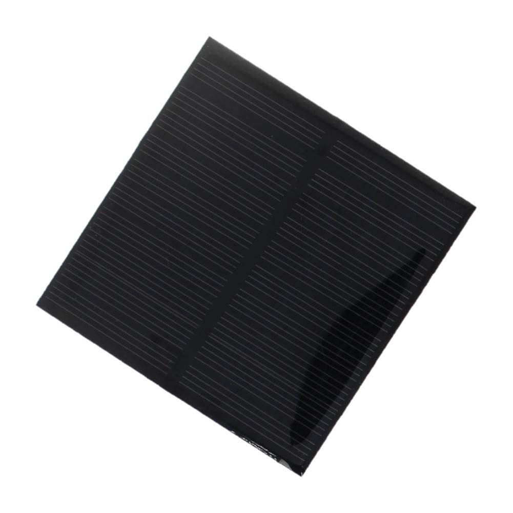 Fielect 5.5V 150MA Polycrystalline Mini Power Small Solar Panel Module DIY for Light Toys Charger 79.5x79.5mm，1Pcs