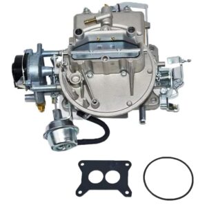 Carburetor 2100 2150 A800 2 Barrel Carburetor Compatible with Jeep Engine F100 F250 F350 360 Cu ,Compatible with Ford 289 302 351Cu With Electric Choke Mounting Gasket