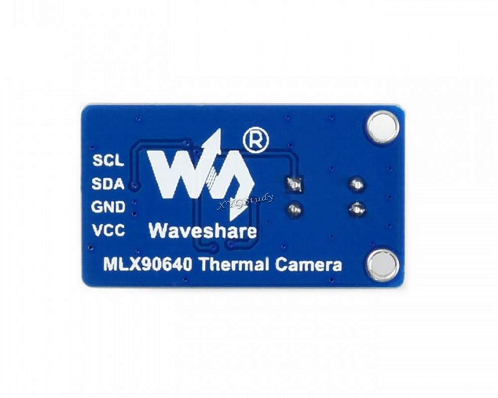 MLX90640 IR Array Thermal Imaging Camera 32×24 Pixels 110° Field of View I2C Interface 3.3V/5V Compatible with Raspberry Pi (ESP32) STM32 @XYGStudy (MLX90640-D110 Thermal Camera)