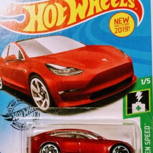 Hot Wheels Tesla 5 Car Bundle Set