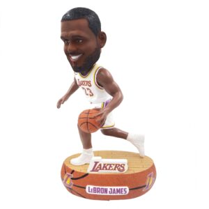 lebron james cleveland cavaliers baller - white jersey bobblehead nba