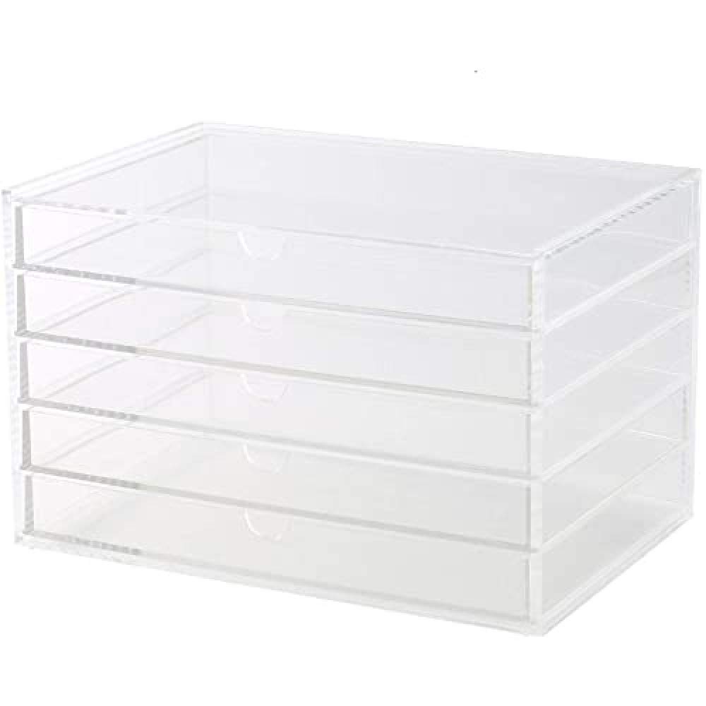 Muji E14A449 Storage Box, Large, Transparent