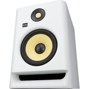 (2) KRK ROKIT RP7 G4 7" Bi-Amped Studio Monitor DSP Speakers White Noise Edition