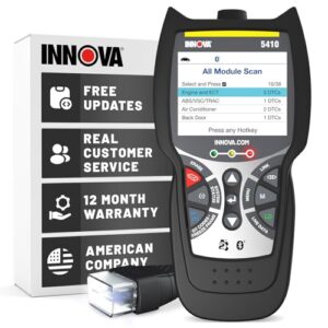 innova 5410 – newest 2022 all system obd2 scan tool – read/erase check engine, abs, srs, and transmission