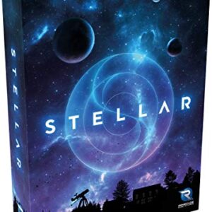 Renegade Game Studios Stellar, 2 Player Stargazing Competition, Ages 8+, Playing Time 30 Minutes.