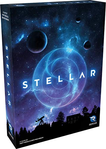 Renegade Game Studios Stellar, 2 Player Stargazing Competition, Ages 8+, Playing Time 30 Minutes.