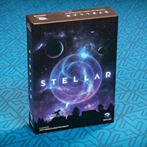 Renegade Game Studios Stellar, 2 Player Stargazing Competition, Ages 8+, Playing Time 30 Minutes.