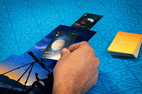 Renegade Game Studios Stellar, 2 Player Stargazing Competition, Ages 8+, Playing Time 30 Minutes.