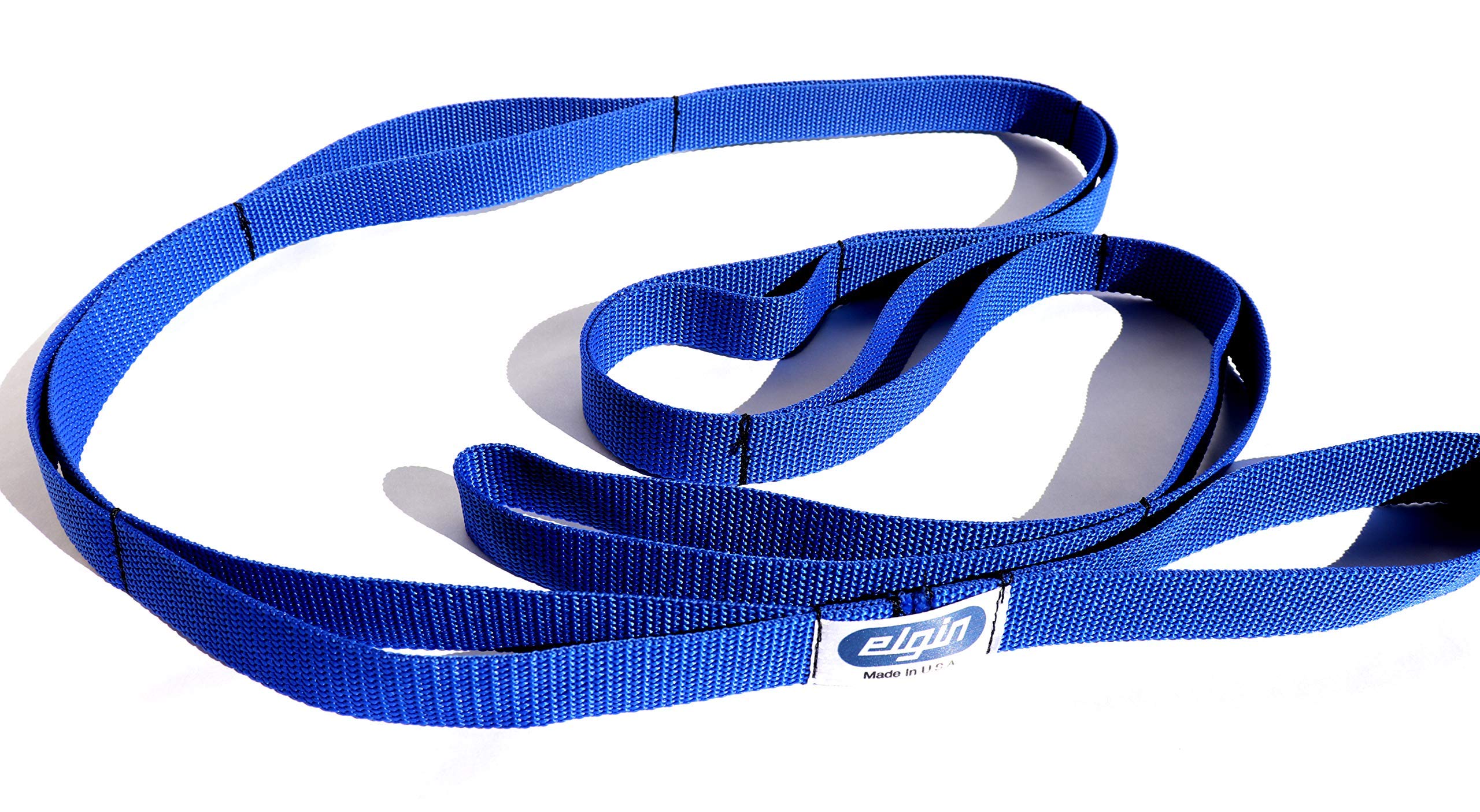 Elgin Stretch Strap with Loops to Stretch Out Muscles for Physical Therapy and Runners