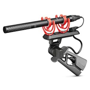 rode ntg5 shotgun condenser microphone kit,black