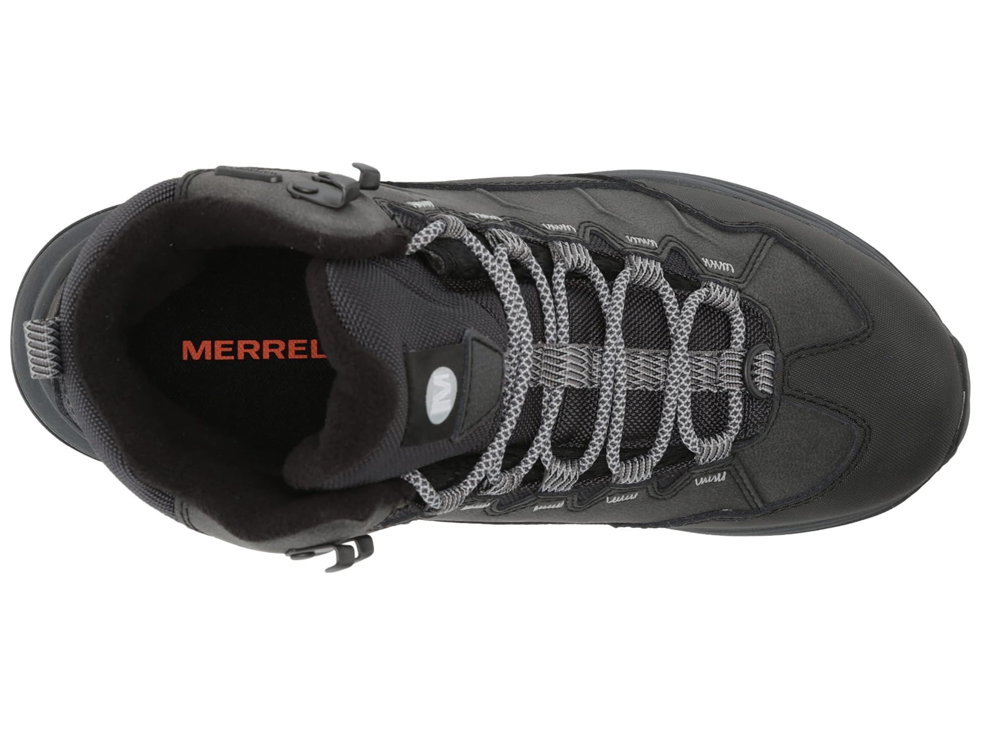 Merrell Men's Thermo Chill Mid Waterproof Snow Boot, Black, 9 Wide