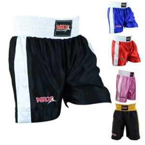 men boxing shorts for boxing training fitness gym cage fight mma mauy thai kickboxing trunks clothing black medium