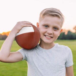 K KENON Personalized Composite Leather American Football Ball for Son from Mom - 1 Year Guarantee