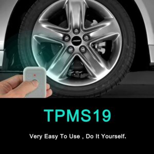 JDIAG TPMS Sensor Tool, TPMS Relearn Tool for F150 Auto TPMS Reset Sensor Programming Training Tools Tire Pressure Monitoring System (TPMS-19 / 8C2Z-1A203-A)