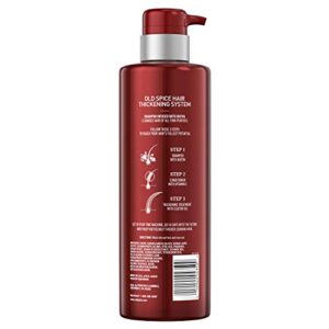 Old Spice Hair Thickening Shampoo for Men, Infused with Biotin, Step 1, 17.9 Fl Oz