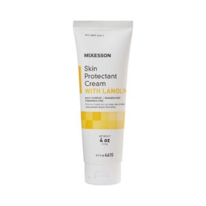 mckesson skin protectant cream with lanolin, paraben and fragrance free, unscented, 4 oz, 1 count