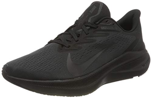 NIKE Women's Running Shoe, Black Black Anthracite, 8