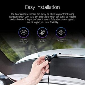 Nextbase 422GW Dash Cam + Rear Window Camera - 1440p HD Recording in Car Camera - Wi-fi GPS Bluetooth Alexa Enabled - Parking Mode - Night Vision - Loop Recording - Automatic Power and Crash Detection