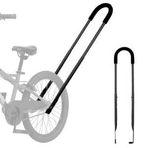 moli dee children cycling bike safety trainer handle balance push bar (a-black)